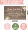 25 Book Request Baby Shower Guest Book Alternative-Deer Baby Shower Invitation Inserts